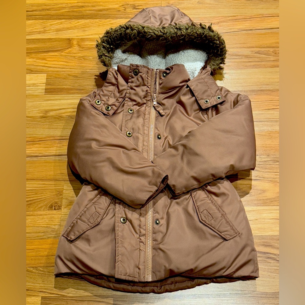 Old Navy | Girls Winter Coat in brown - XS (kids 5)